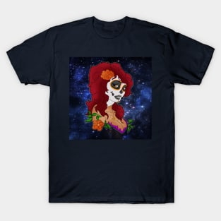 Day of the Dead Lady T-Shirt